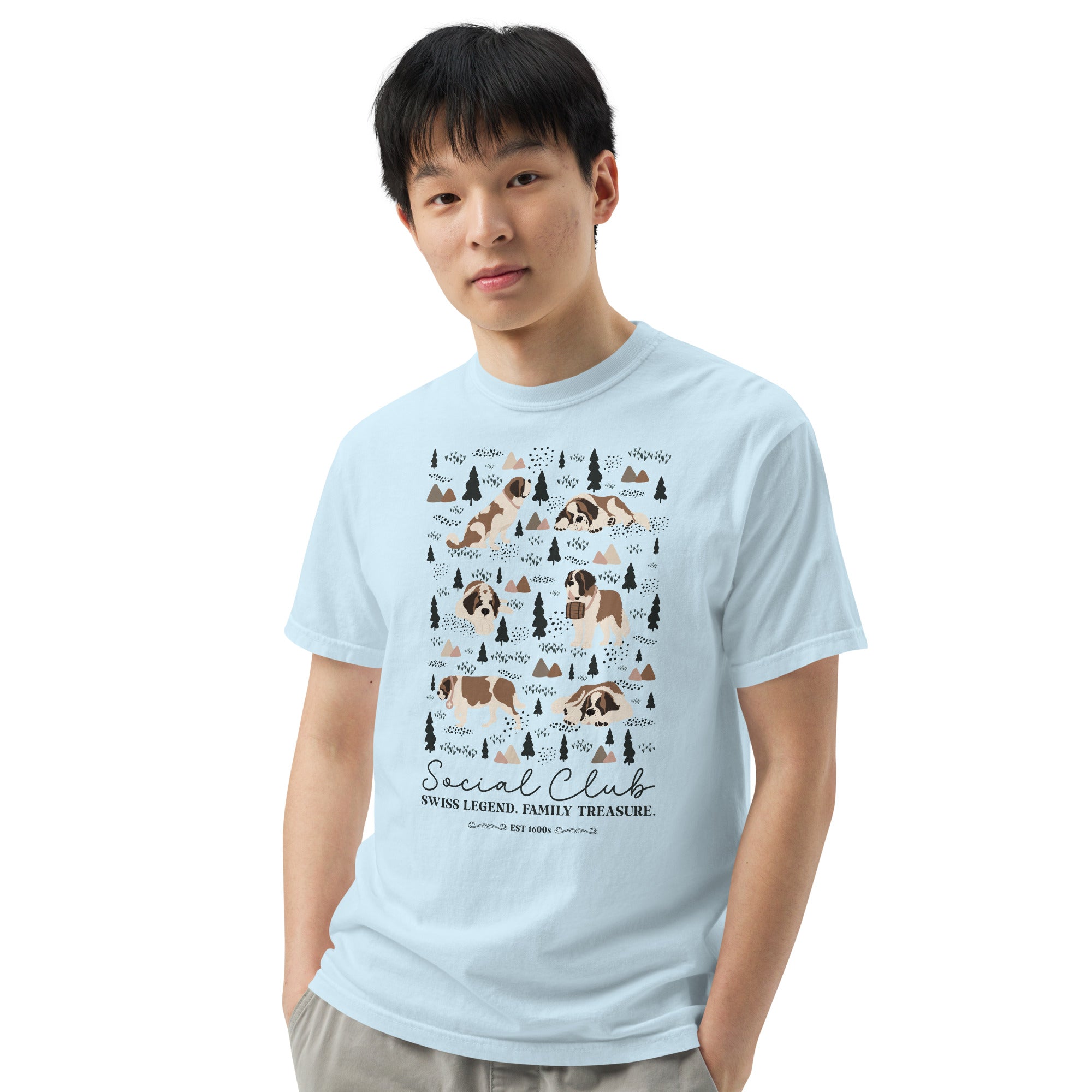 Saint Bernard Social Club T-Shirt - Lights