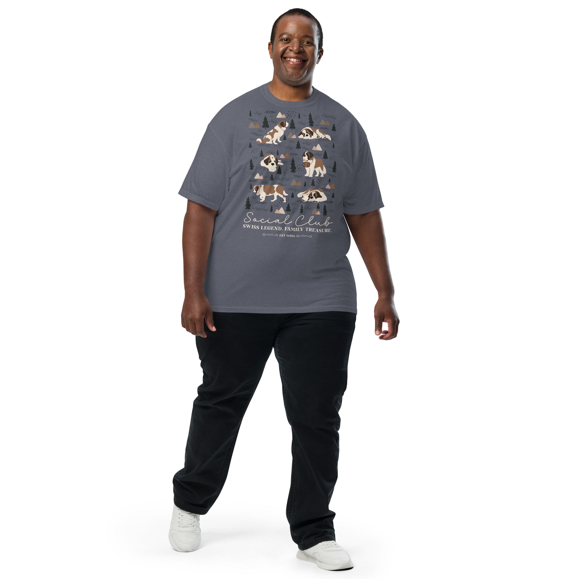 Saint Bernard Social Club T-shirt - Darks