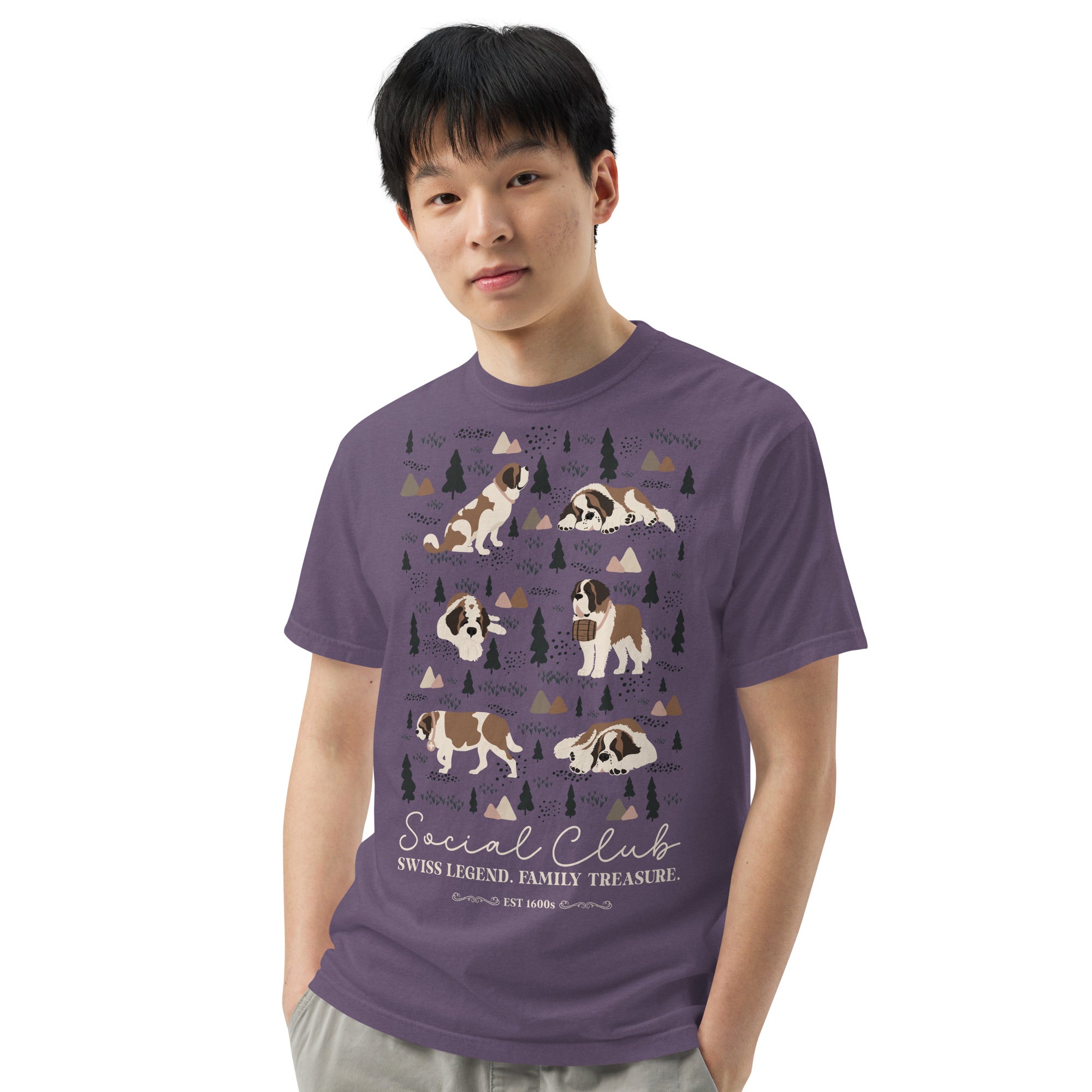 Saint Bernard Social Club T-shirt - Darks