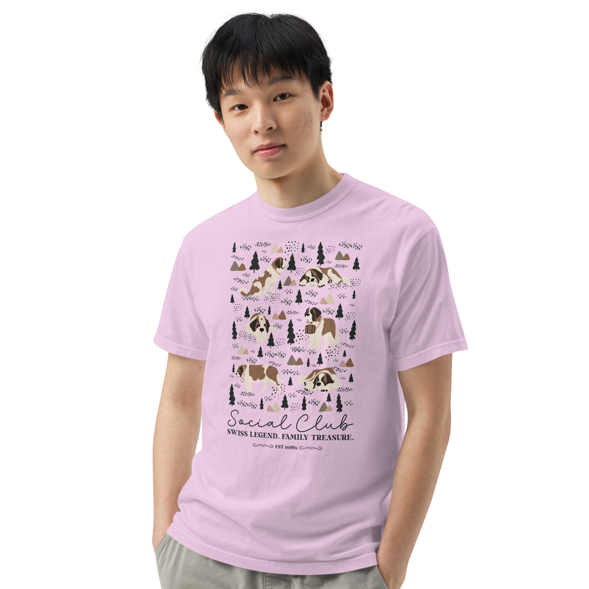Saint Bernard Social Club T-Shirt - Lights