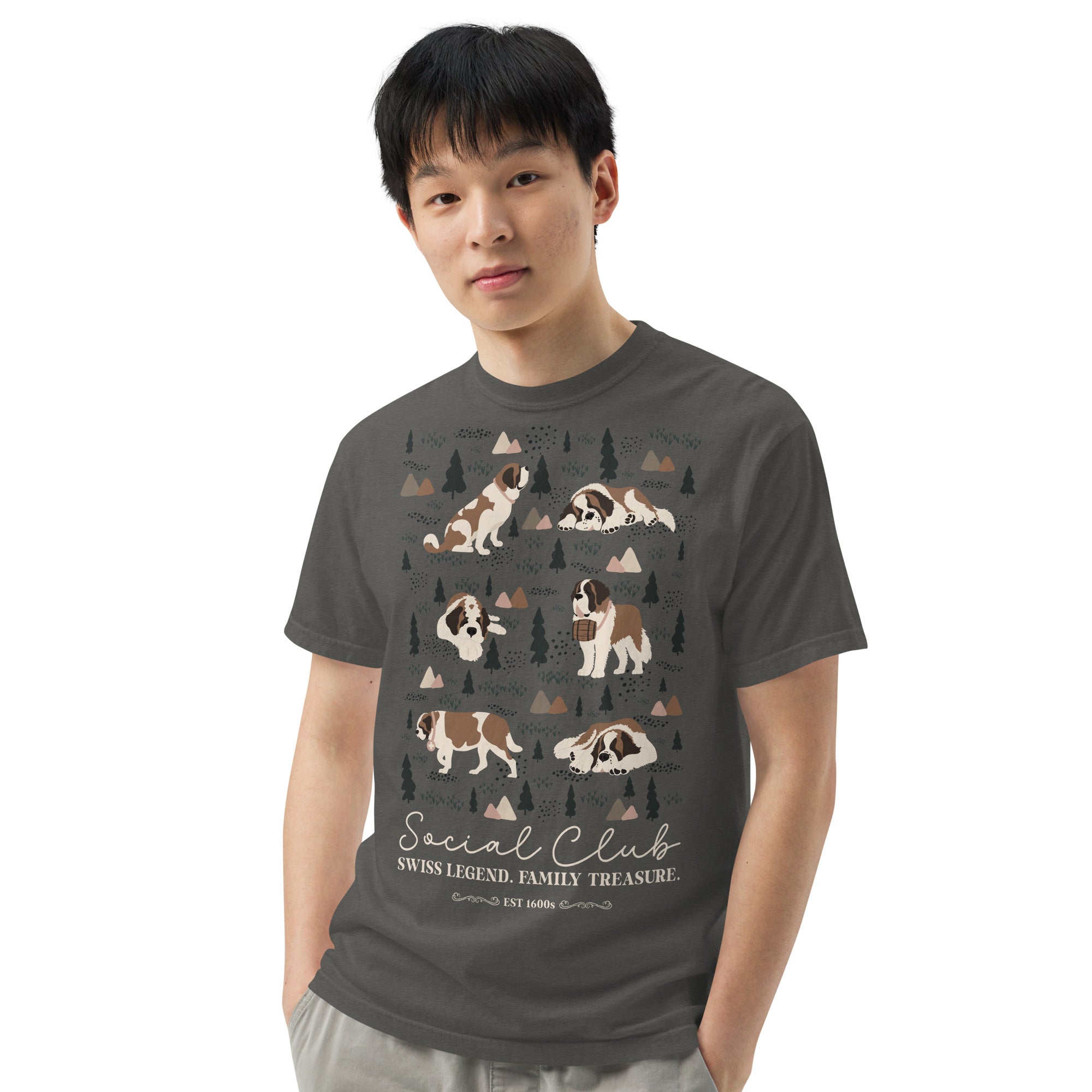 Saint Bernard Social Club T-shirt - Darks