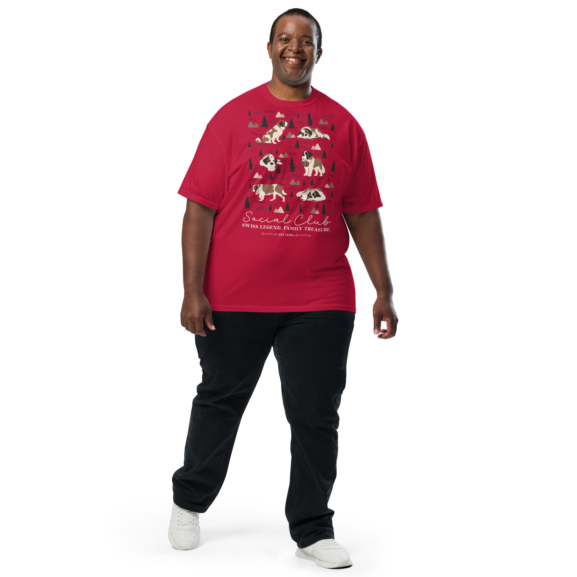 Saint Bernard Social Club T-shirt - Darks