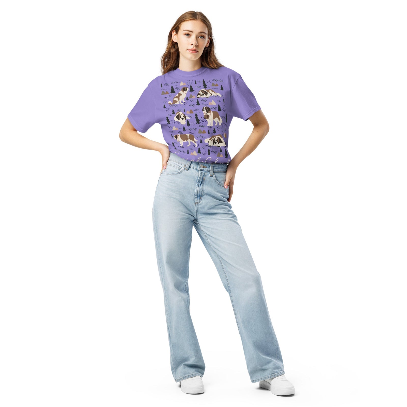 Saint Bernard Social Club T-Shirt - Lucy + Norman