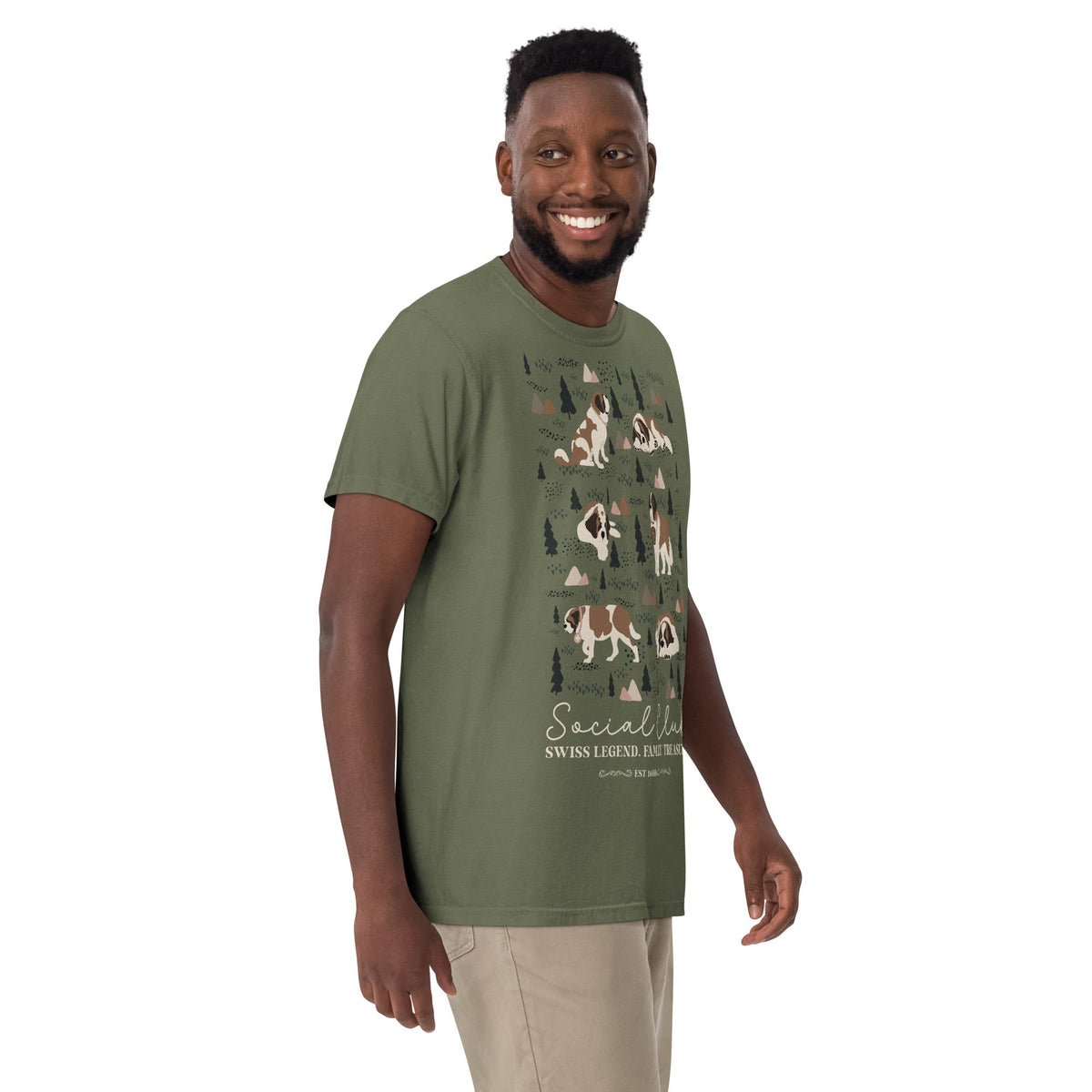 Saint Bernard Social Club T-Shirt - Lucy + Norman