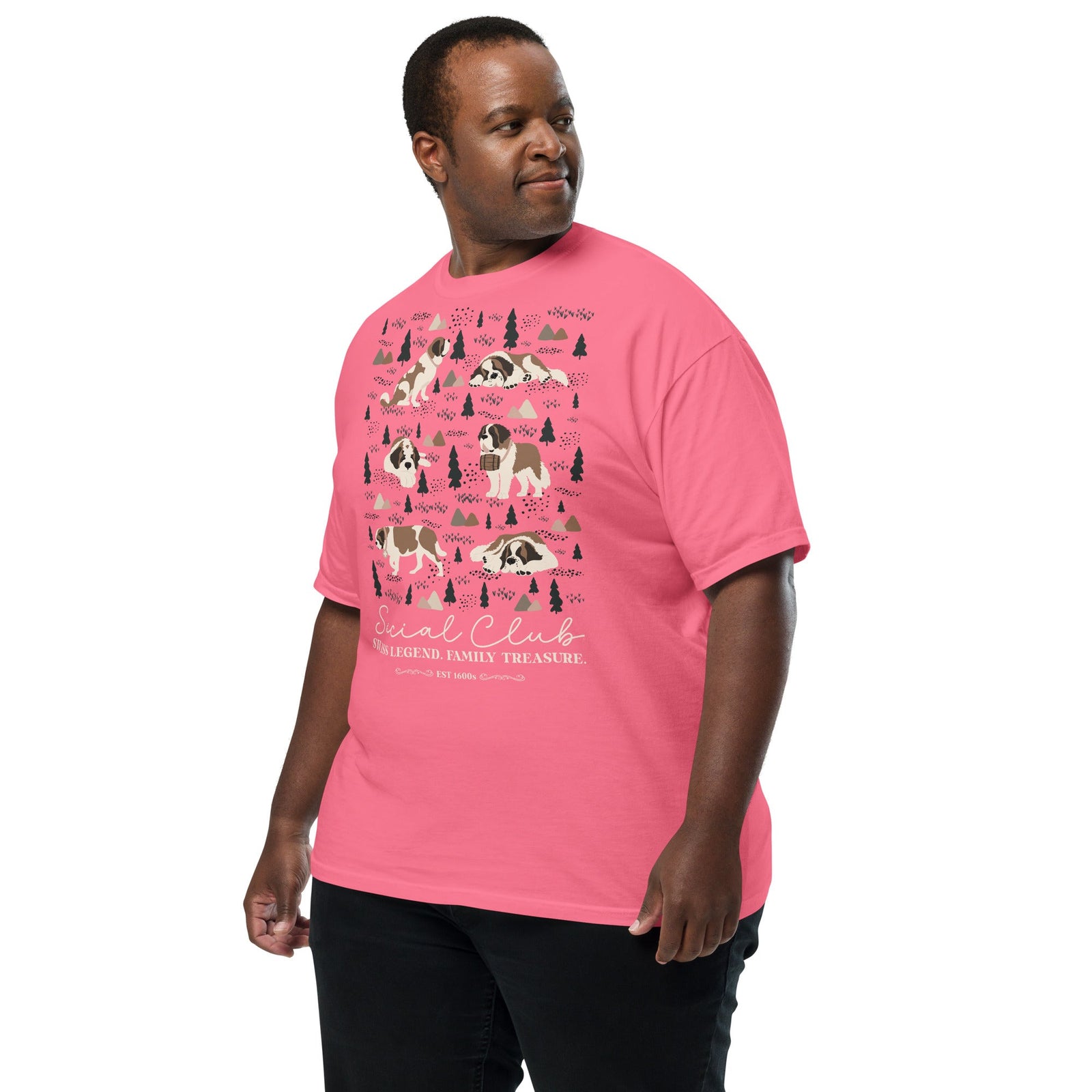 Saint Bernard Social Club T-Shirt - Lucy + Norman