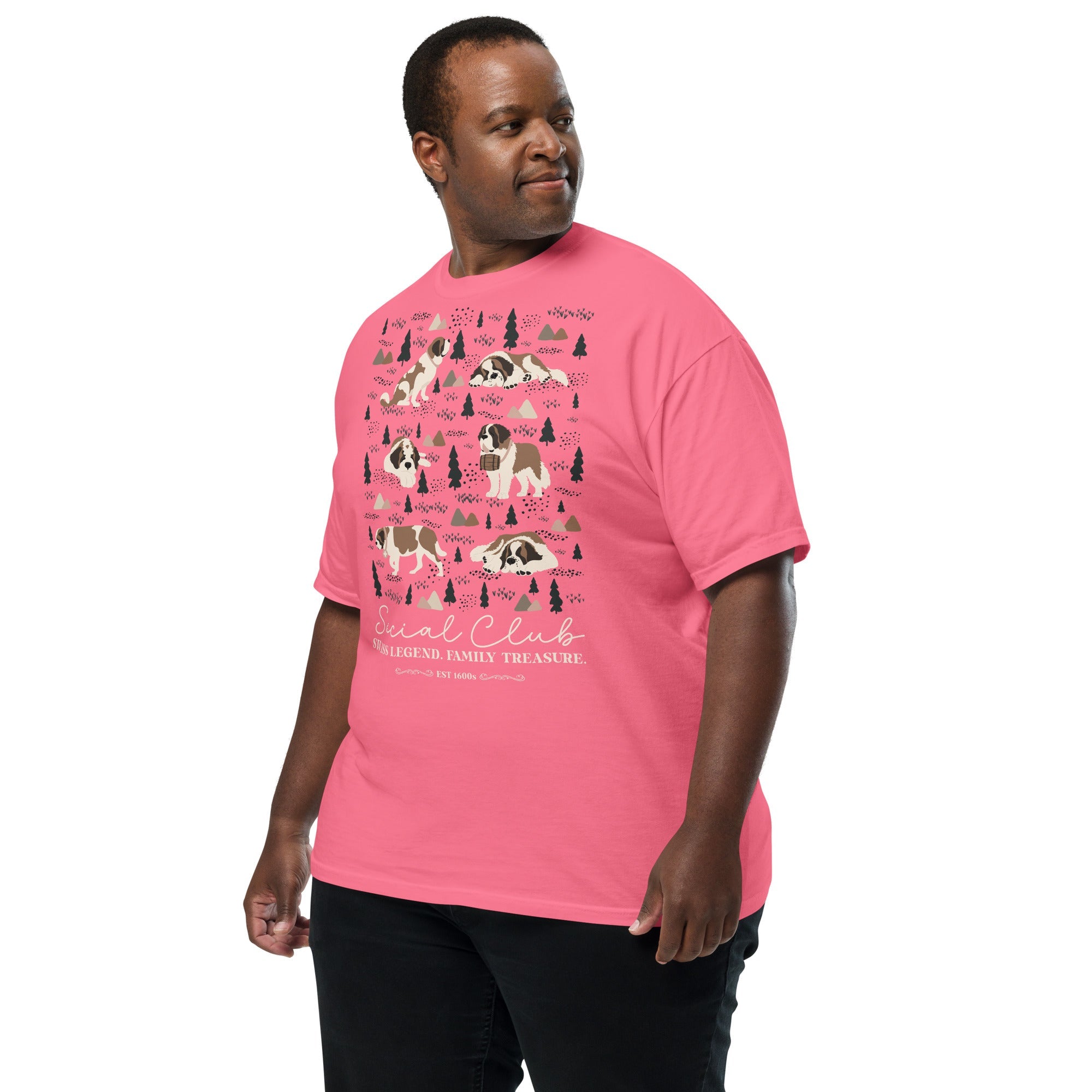Saint Bernard Social Club T-Shirt - Lucy + Norman