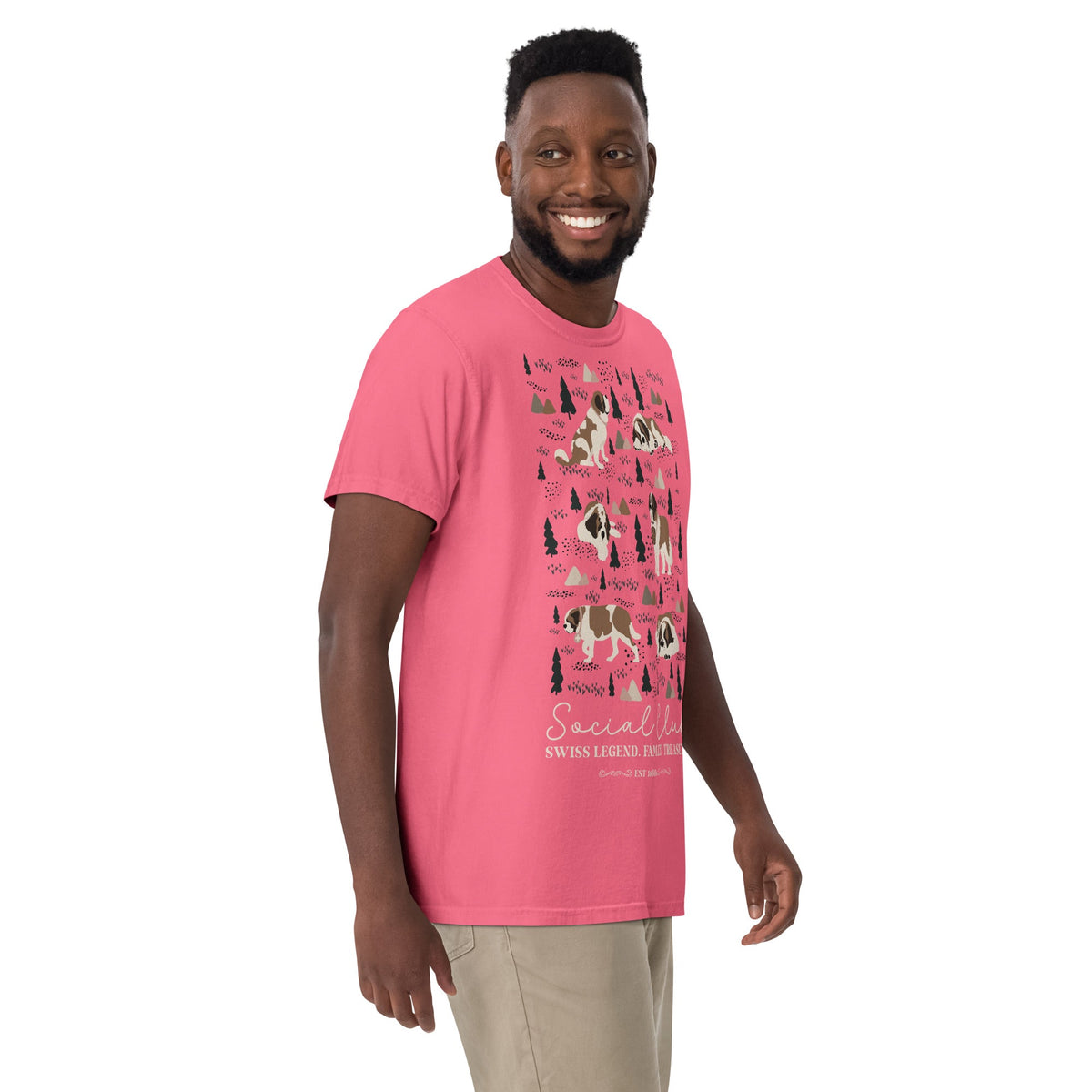 Saint Bernard Social Club T-Shirt - Lucy + Norman