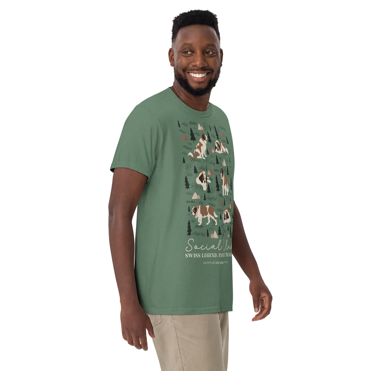 Saint Bernard Social Club T-Shirt - Lucy + Norman