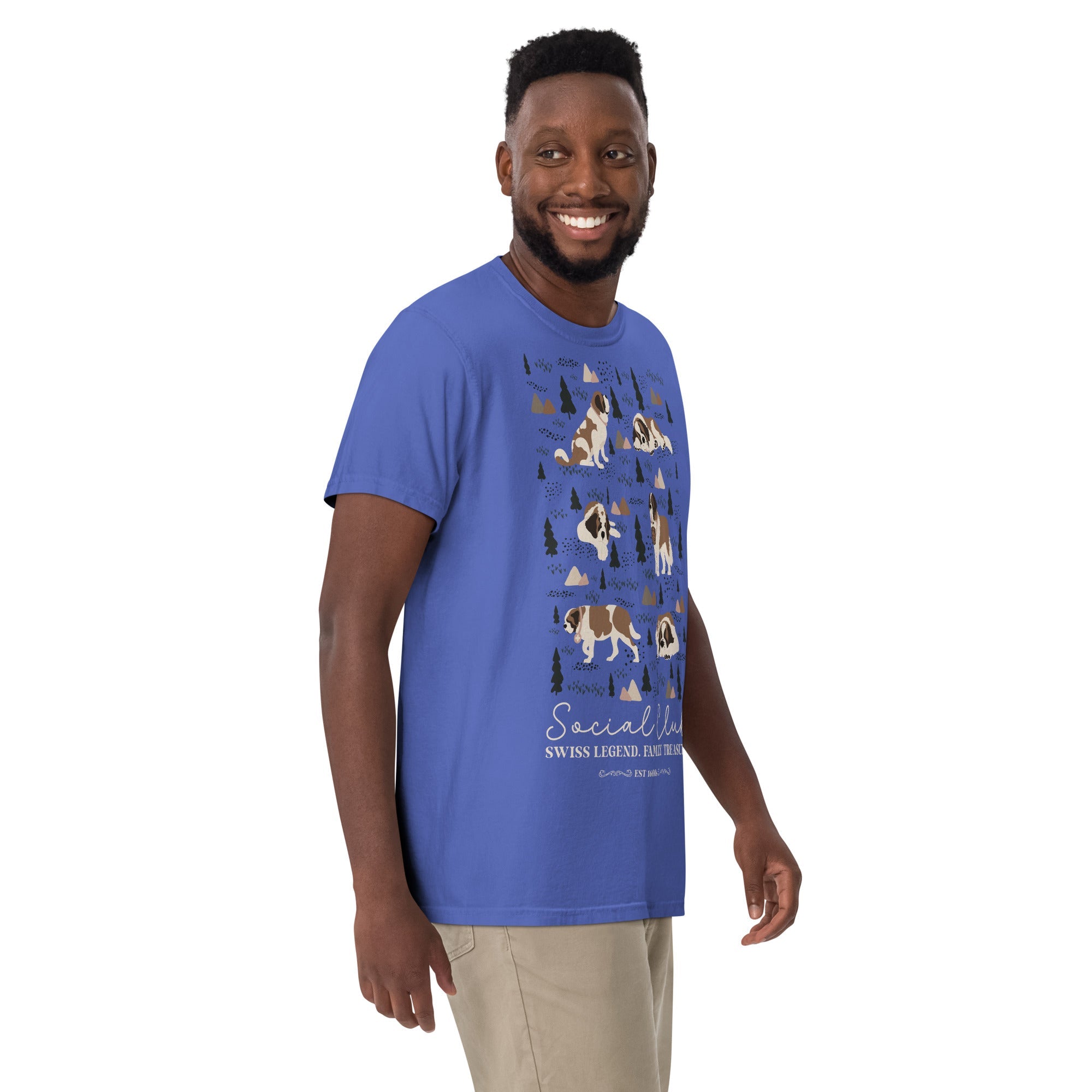 Saint Bernard Social Club T-Shirt - Lucy + Norman