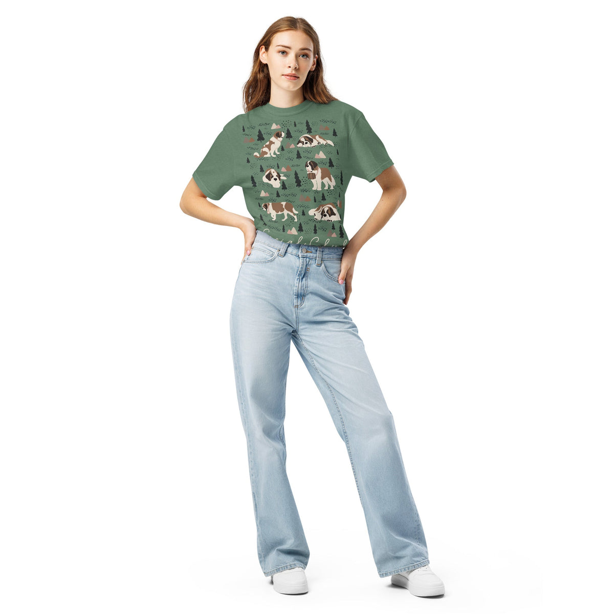 Saint Bernard Social Club T-Shirt - Lucy + Norman