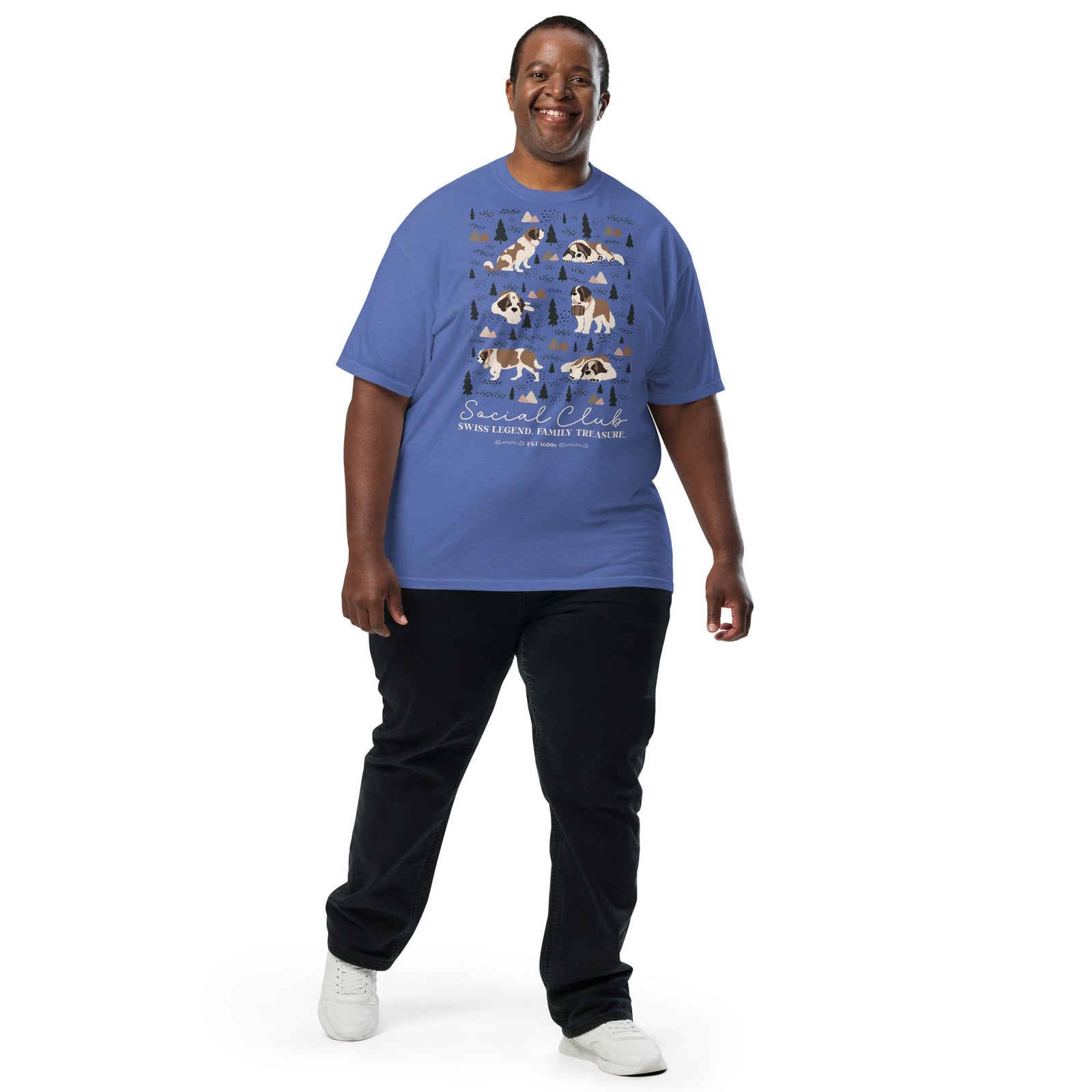 Saint Bernard Social Club T-Shirt - Lucy + Norman