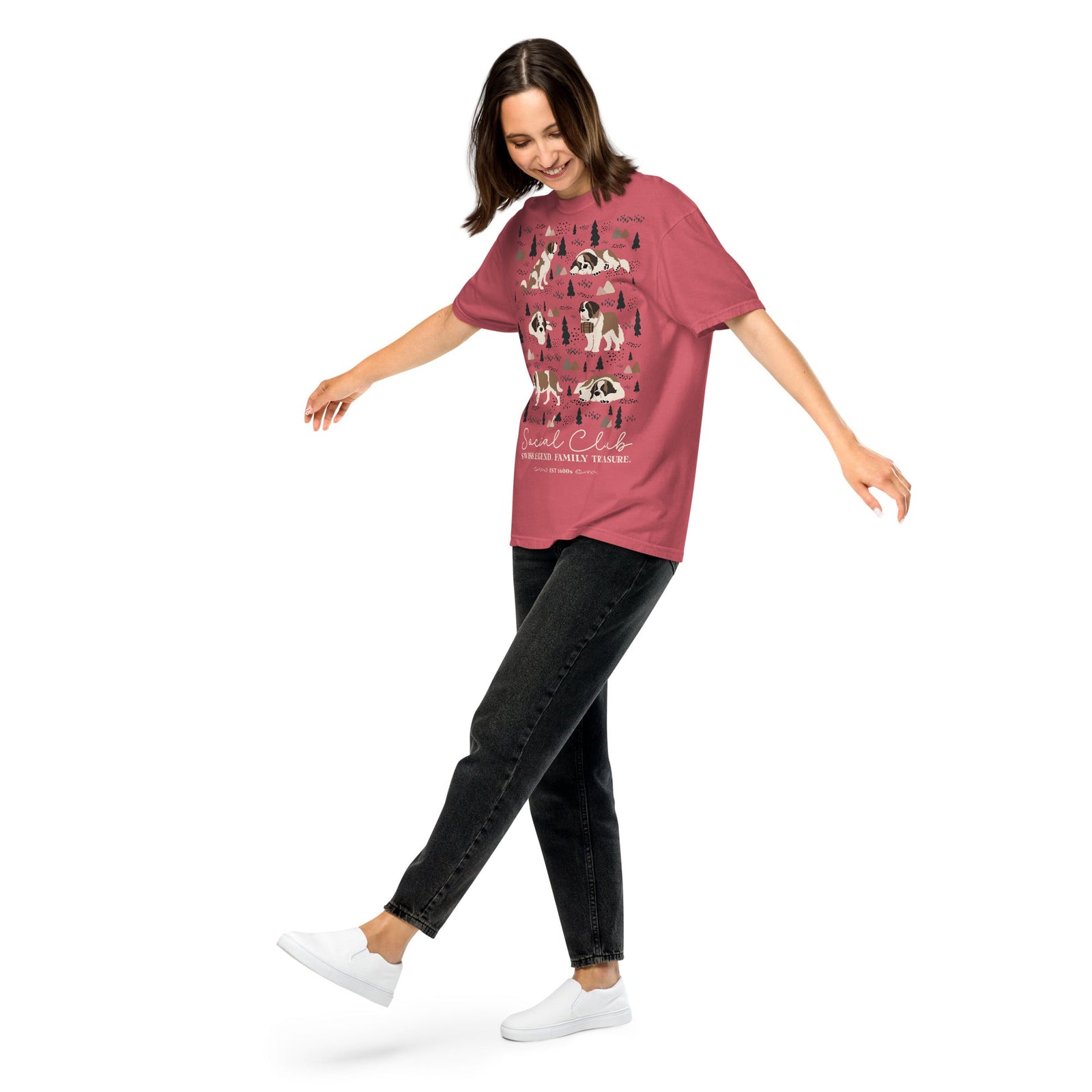 Saint Bernard Social Club T-Shirt - Lucy + Norman