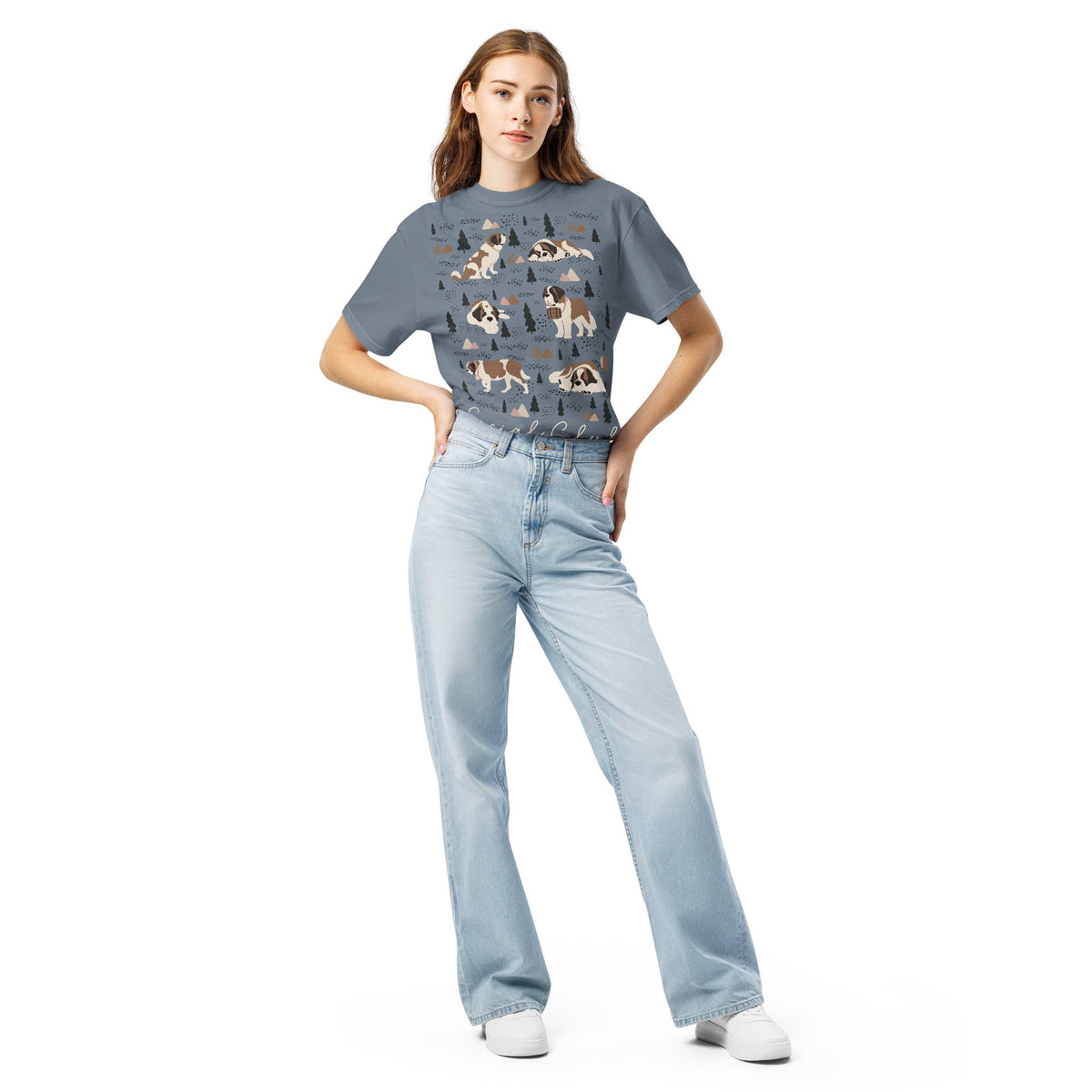 Saint Bernard Social Club T-Shirt - Lucy + Norman