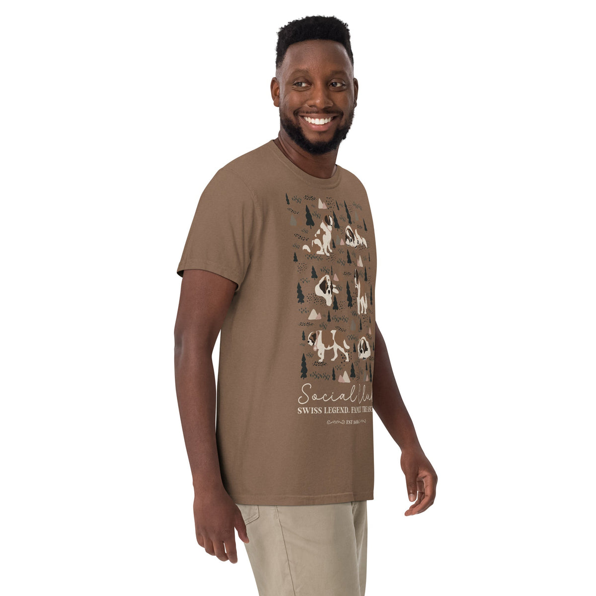 Saint Bernard Social Club T-Shirt - Lucy + Norman