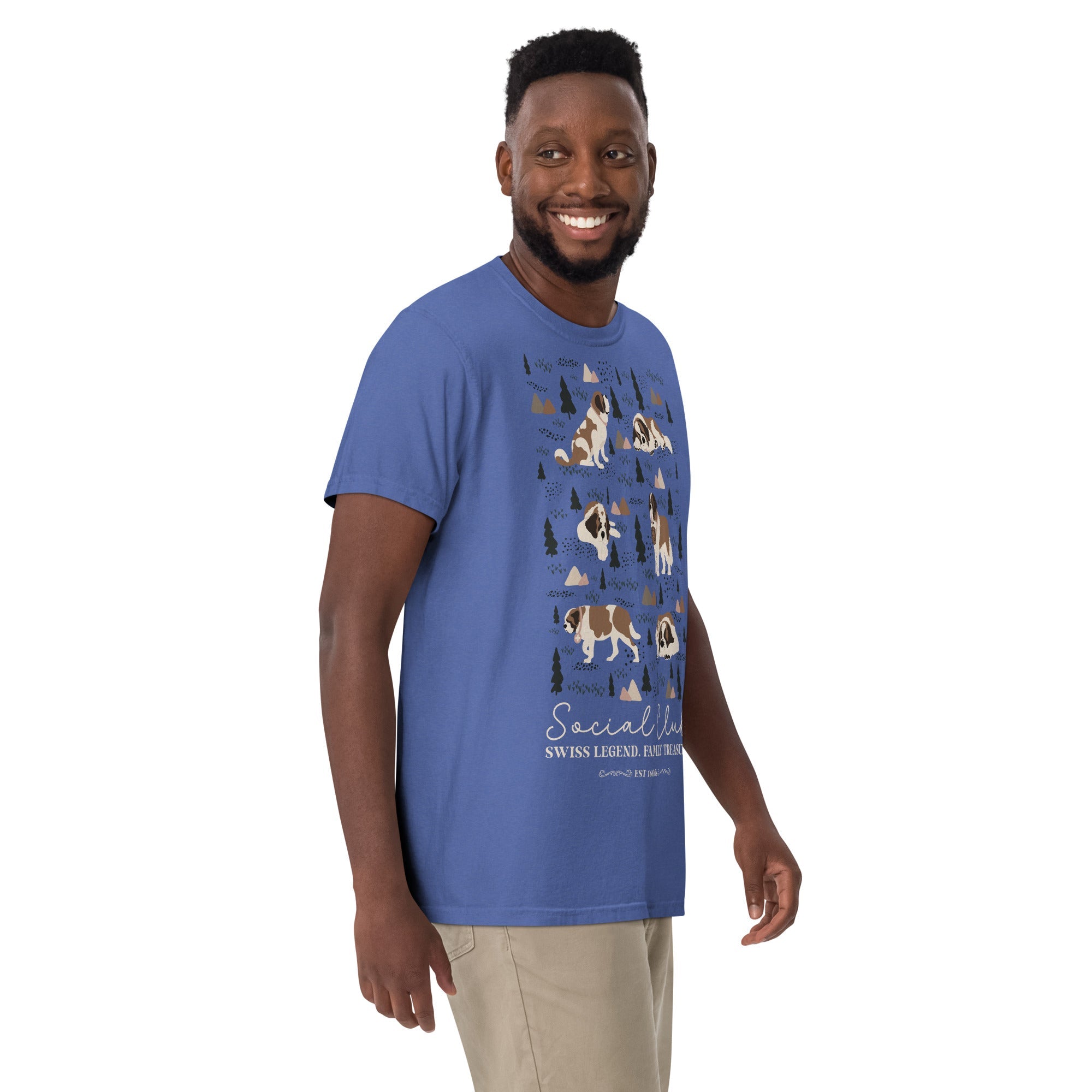 Saint Bernard Social Club T-Shirt - Lucy + Norman