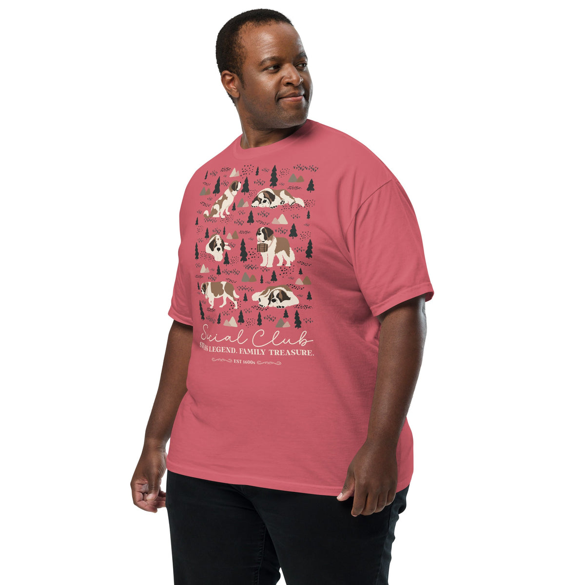 Saint Bernard Social Club T-Shirt - Lucy + Norman