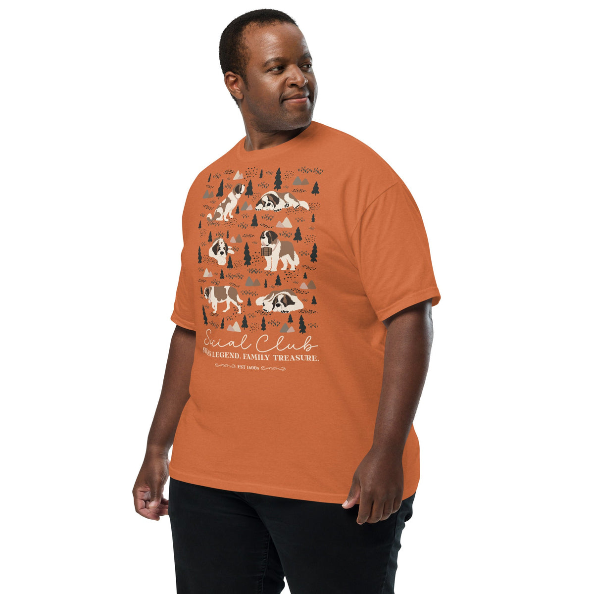 Saint Bernard Social Club T-Shirt - Lucy + Norman