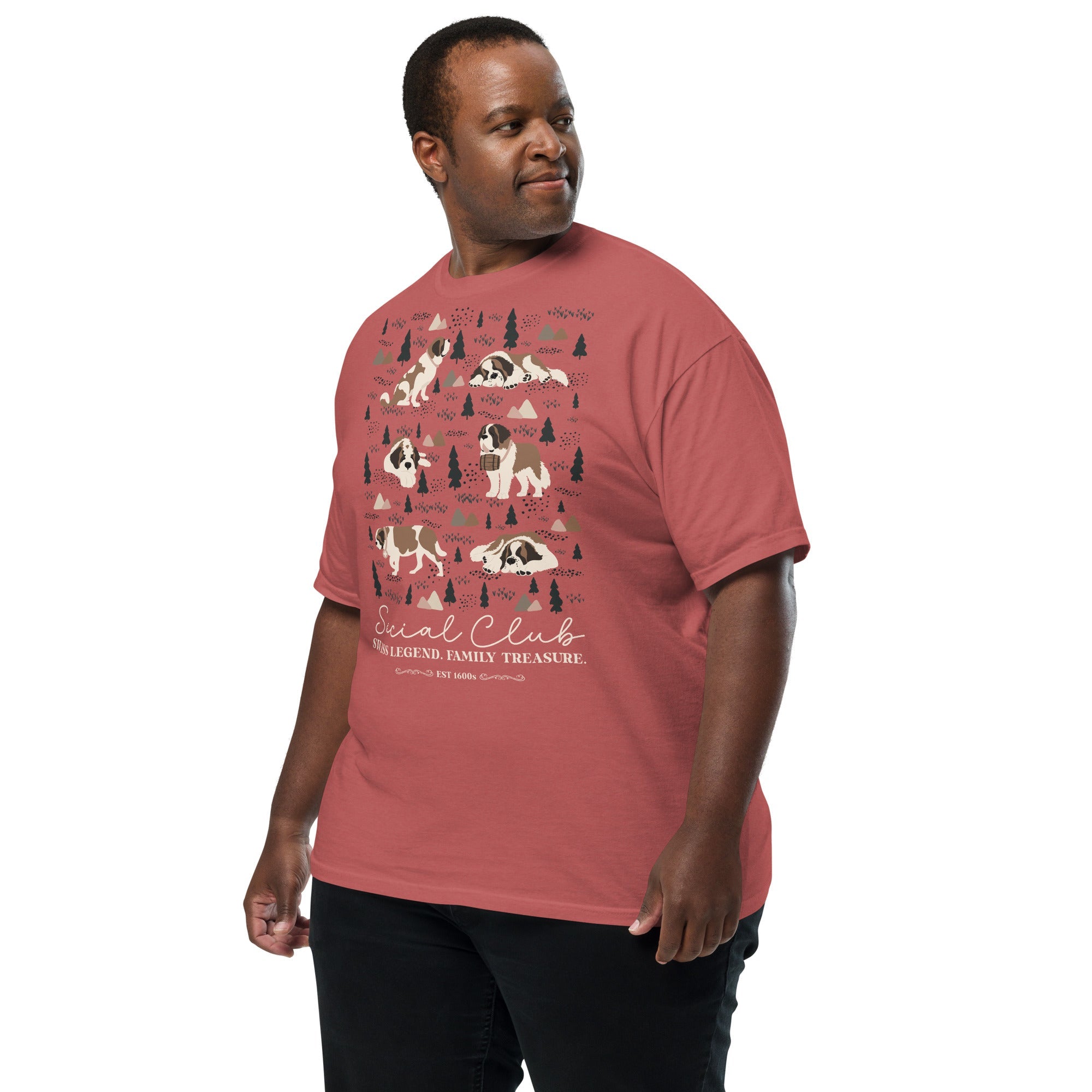 Saint Bernard Social Club T-Shirt - Lucy + Norman
