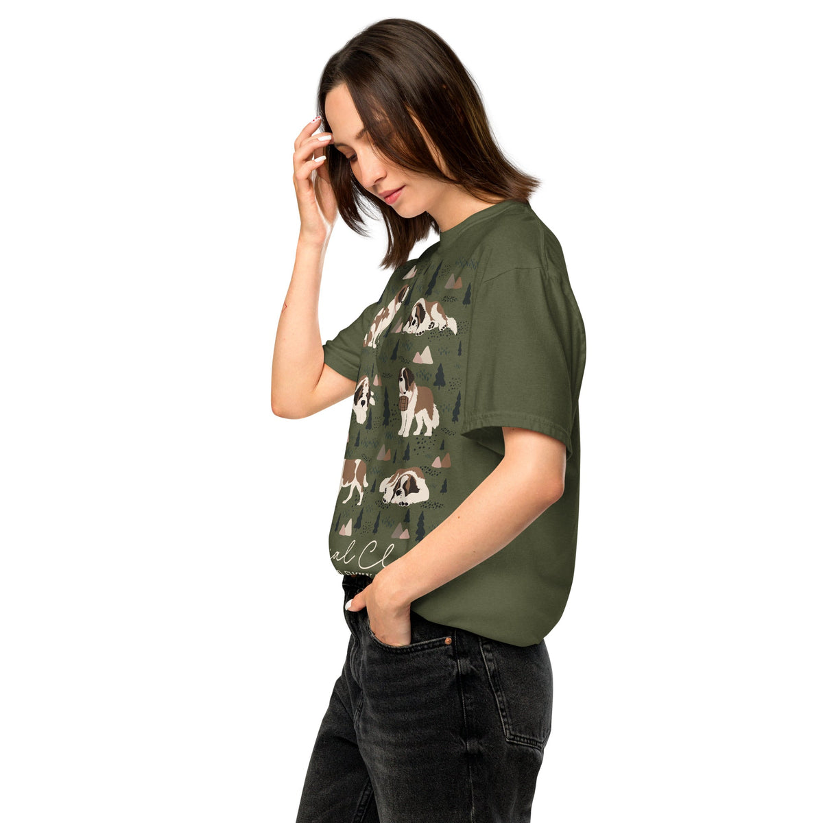Saint Bernard Social Club T-shirt - Darks - Lucy + Norman