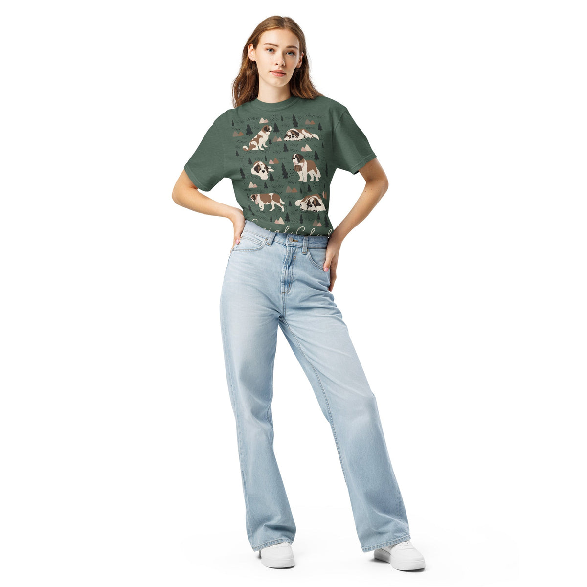 Saint Bernard Social Club T-shirt - Darks - Lucy + Norman