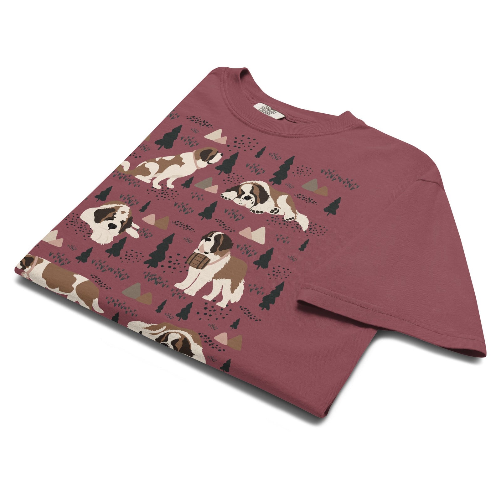 Saint Bernard Social Club T-shirt - Darks - Lucy + Norman