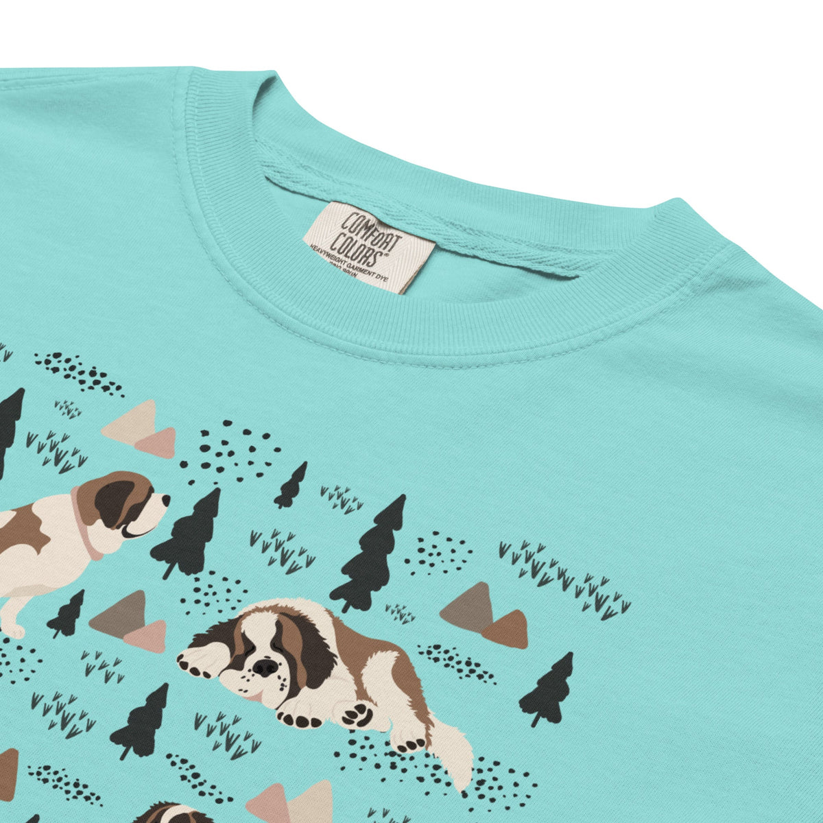 Saint Bernard Social Club T-Shirt - Lights - Lucy + Norman
