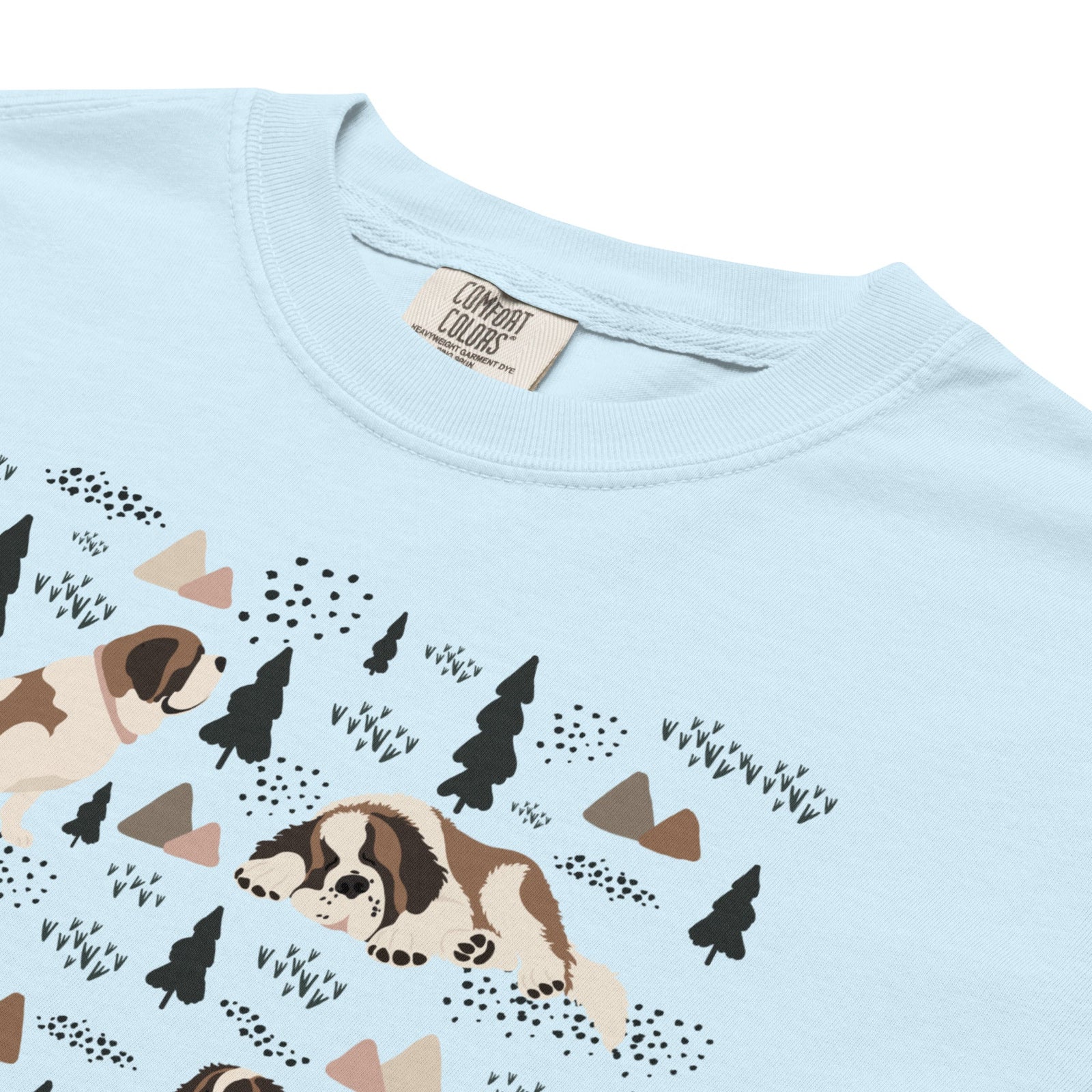 Saint Bernard Social Club T-Shirt - Lights - Lucy + Norman