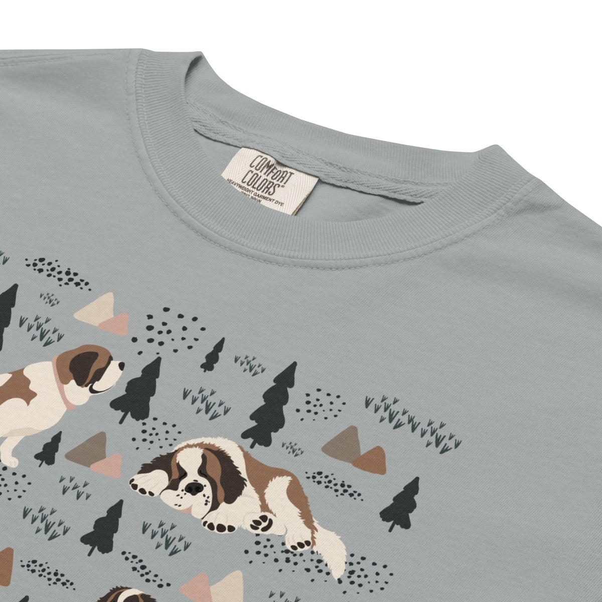 Saint Bernard Social Club T-Shirt - Lights - Lucy + Norman