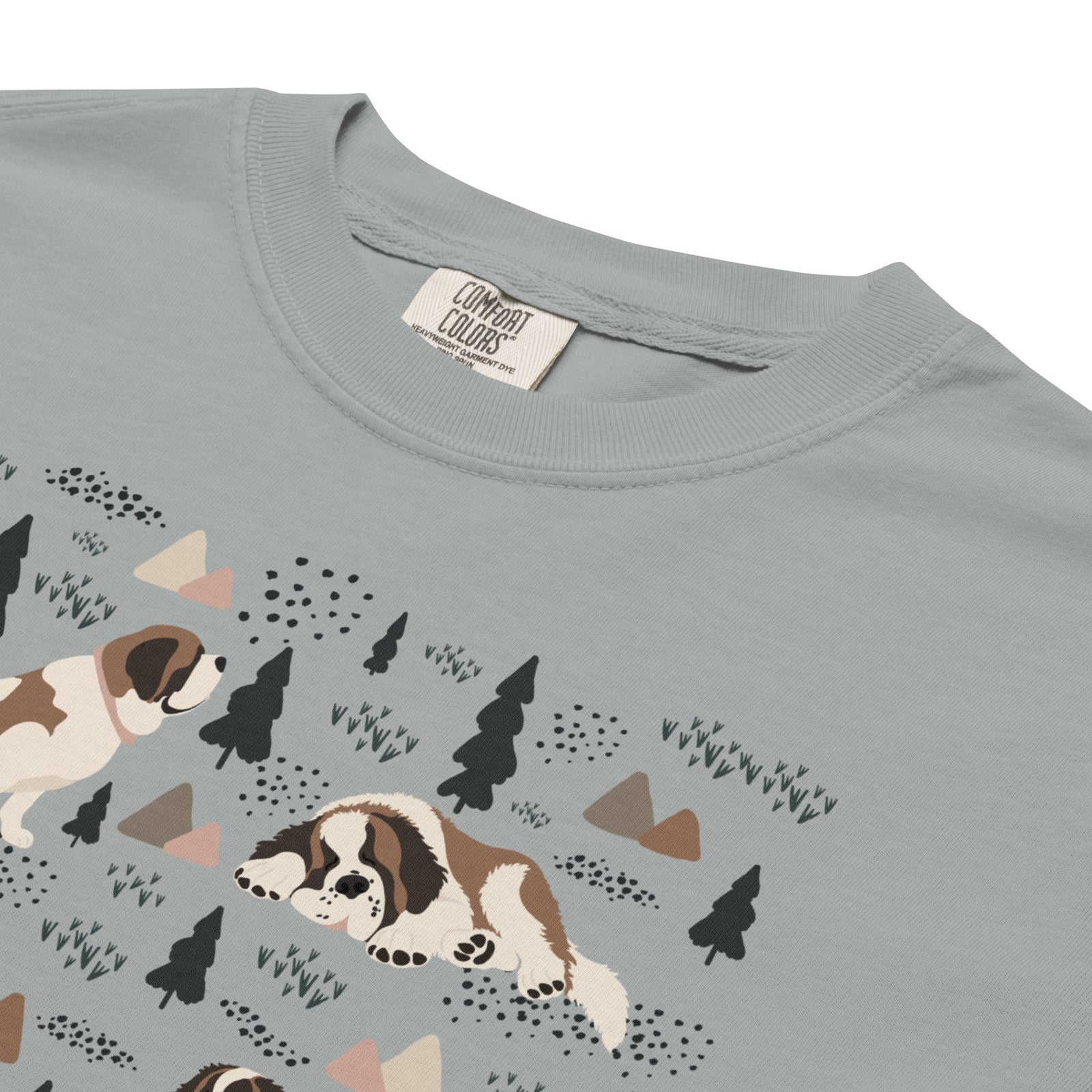 Saint Bernard Social Club T-Shirt - Lights - Lucy + Norman