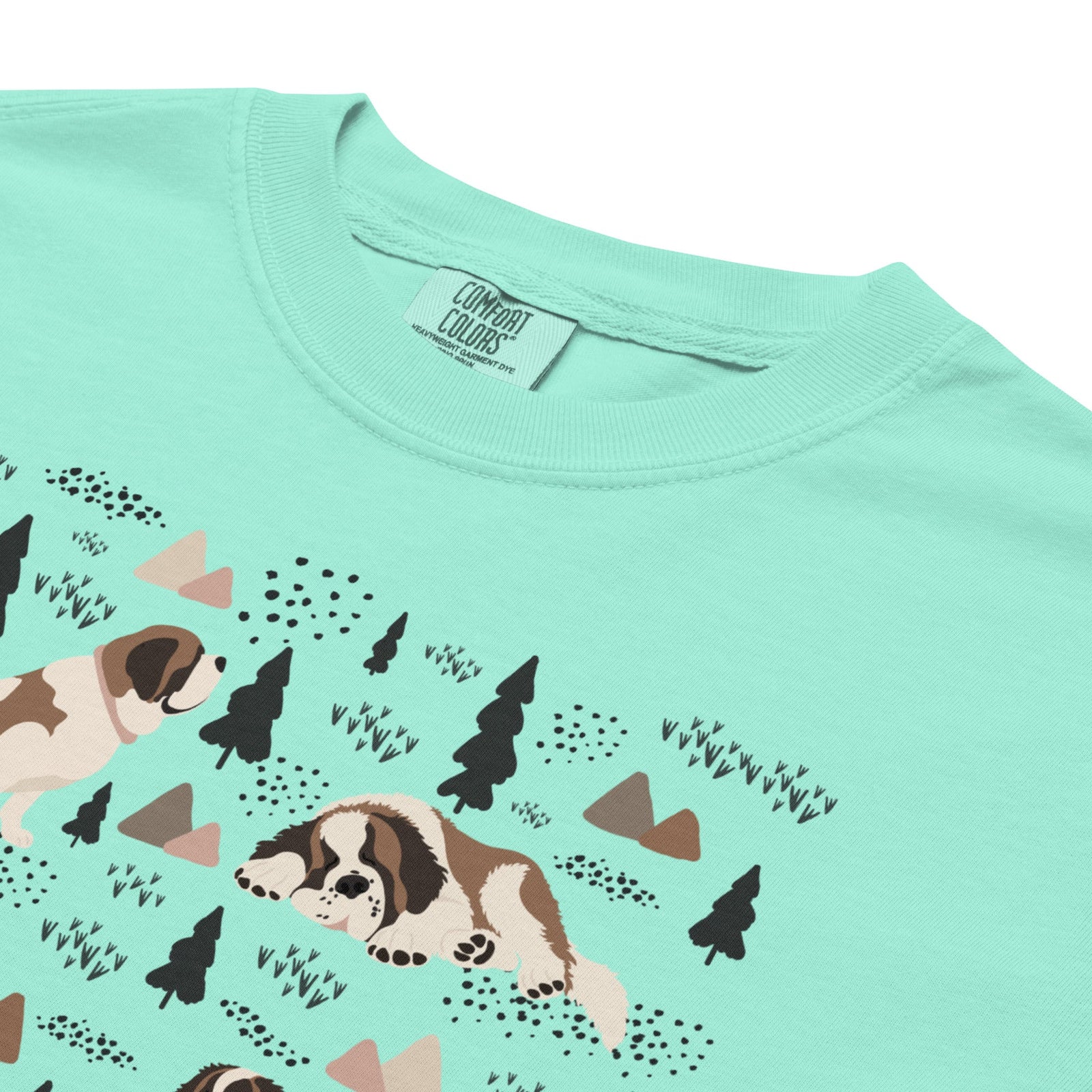 Saint Bernard Social Club T-Shirt - Lights - Lucy + Norman