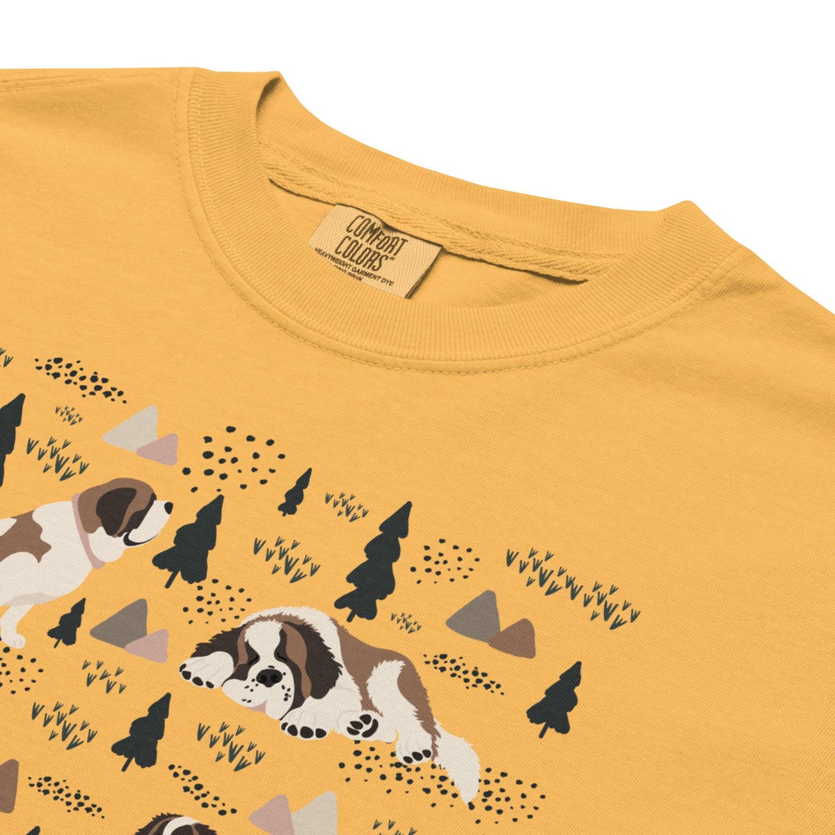 Saint Bernard Social Club T-Shirt - Lights - Lucy + Norman
