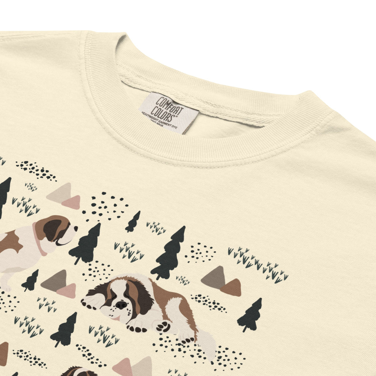 Saint Bernard Social Club T-Shirt - Lights - Lucy + Norman