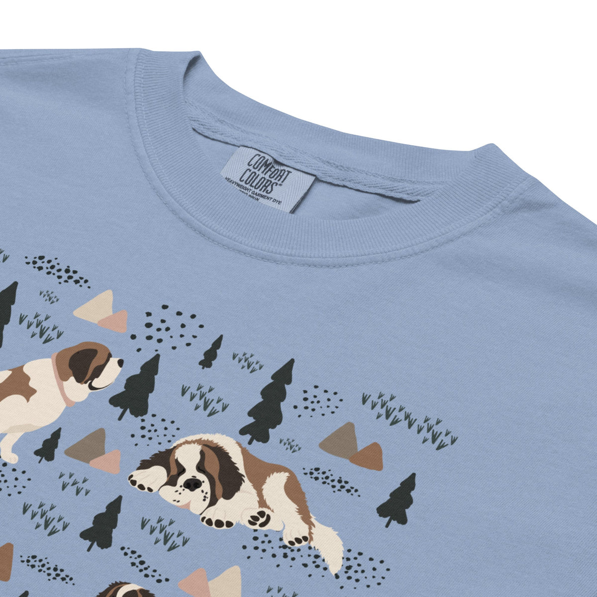 Saint Bernard Social Club T-Shirt - Lights - Lucy + Norman