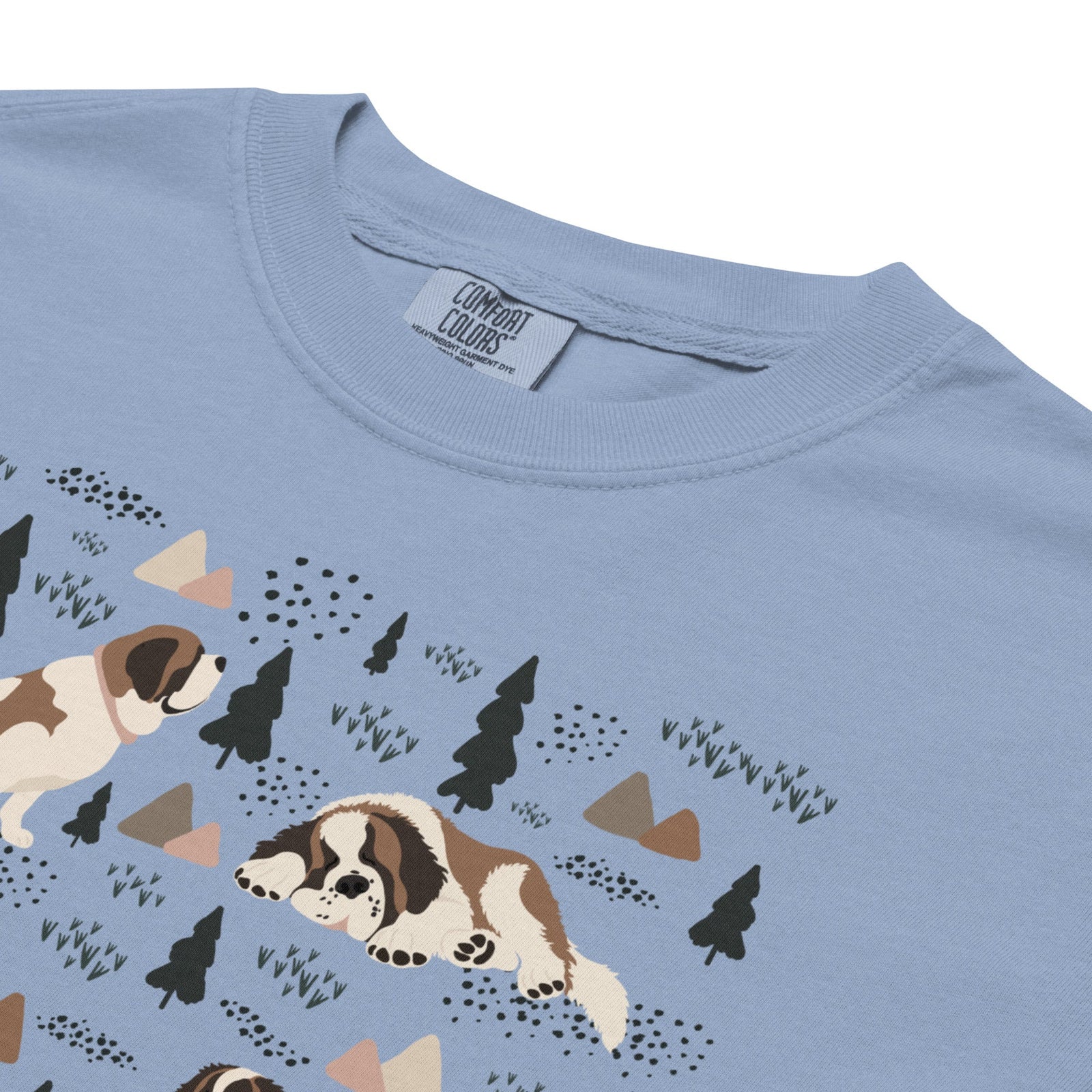 Saint Bernard Social Club T-Shirt - Lights - Lucy + Norman