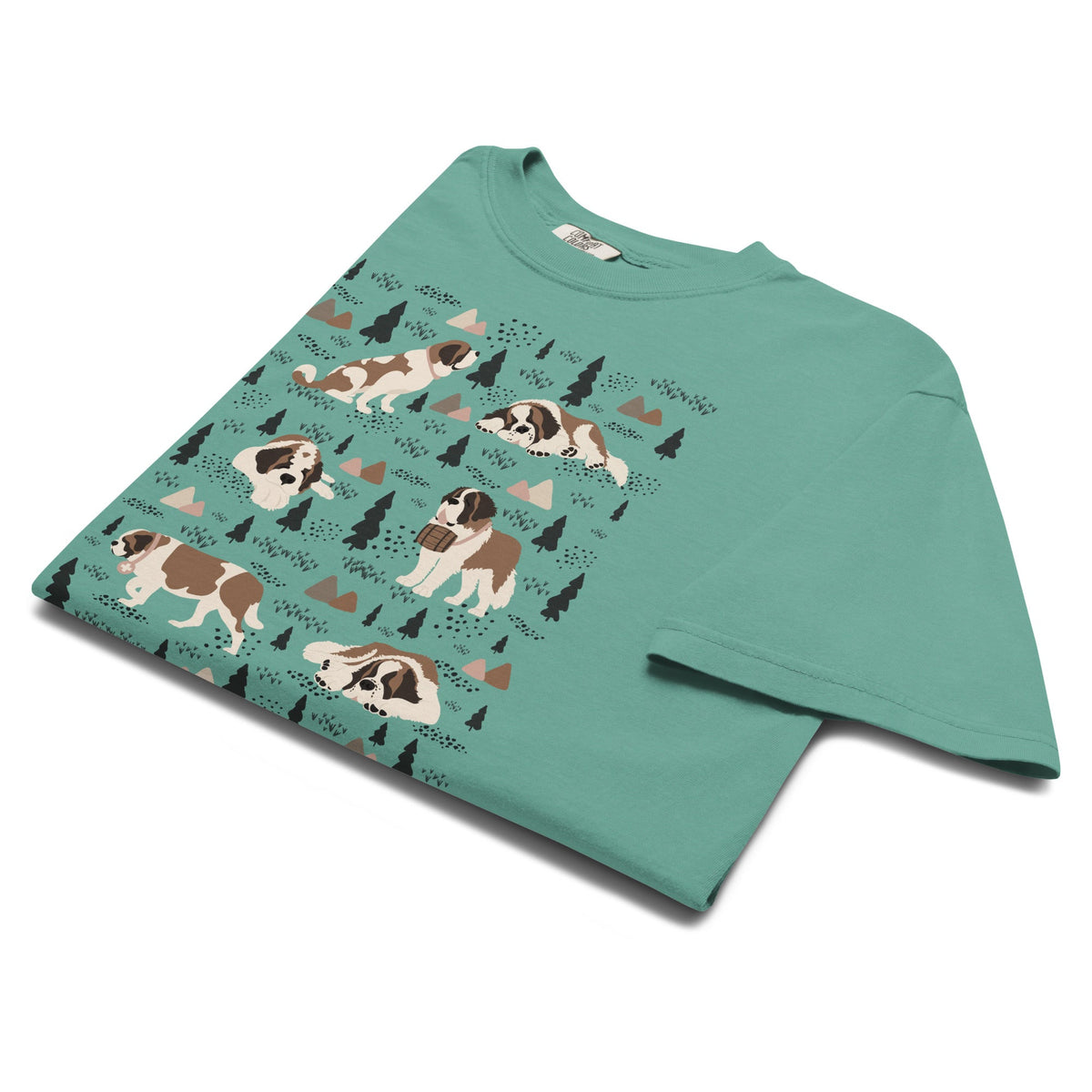Saint Bernard Social Club T-Shirt - Lights - Lucy + Norman