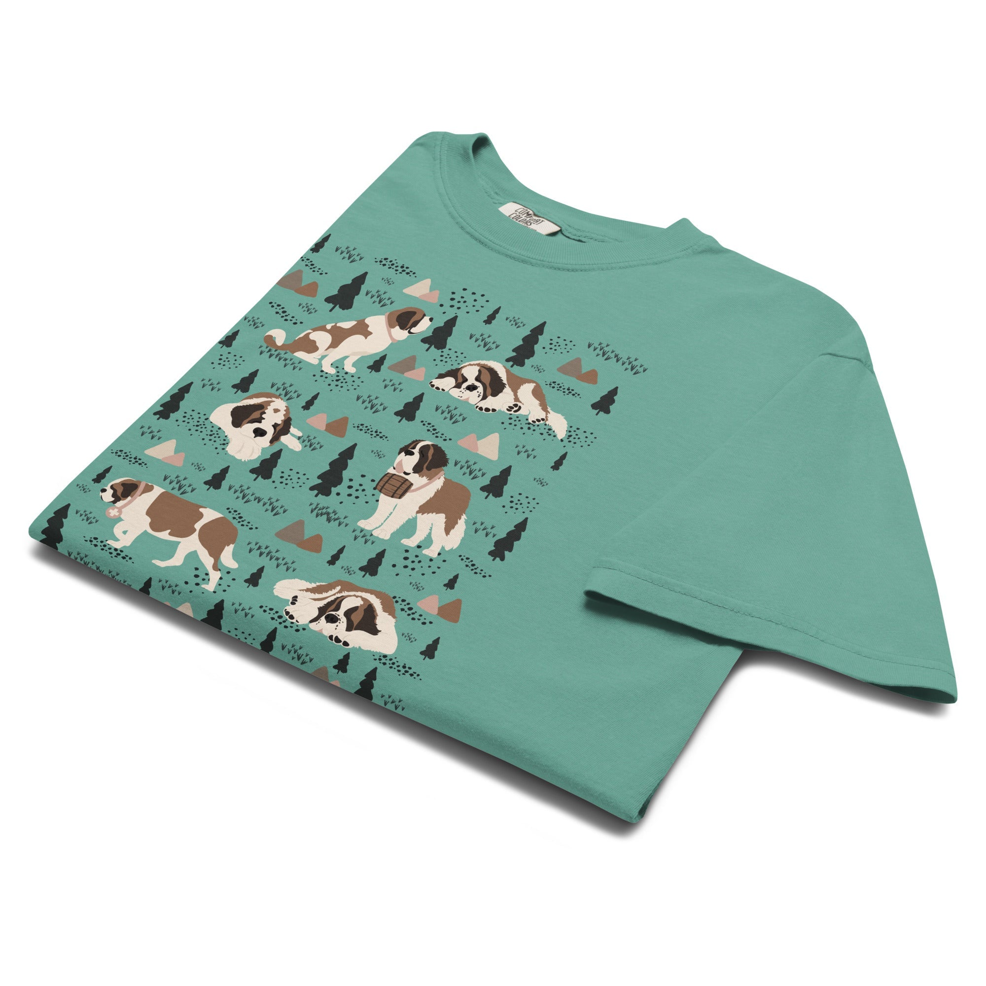Saint Bernard Social Club T-Shirt - Lights - Lucy + Norman