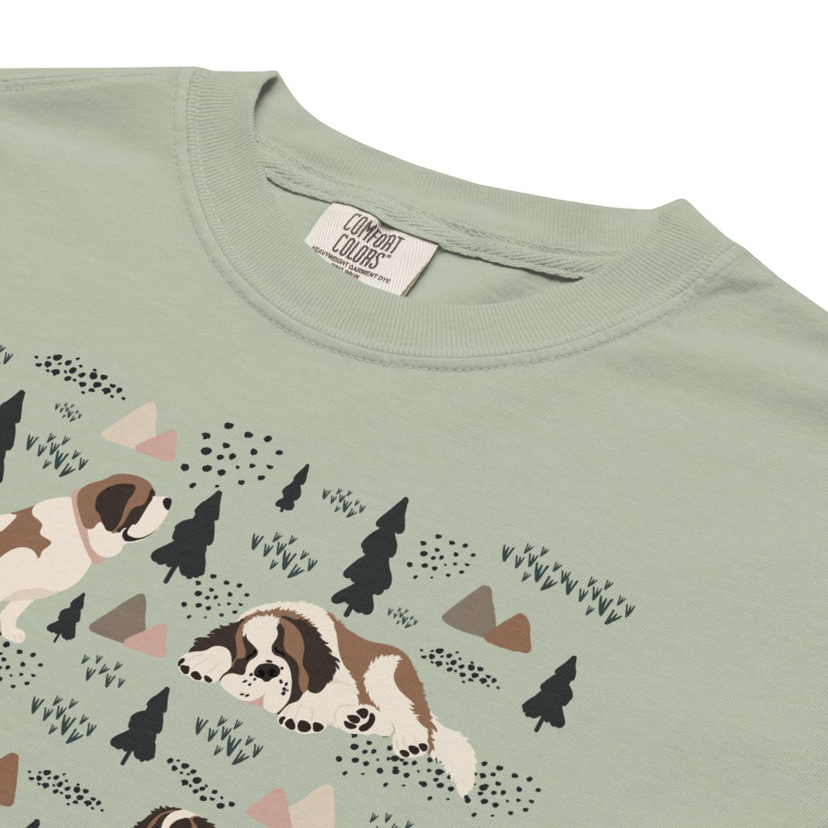 Saint Bernard Social Club T-Shirt - Lights - Lucy + Norman