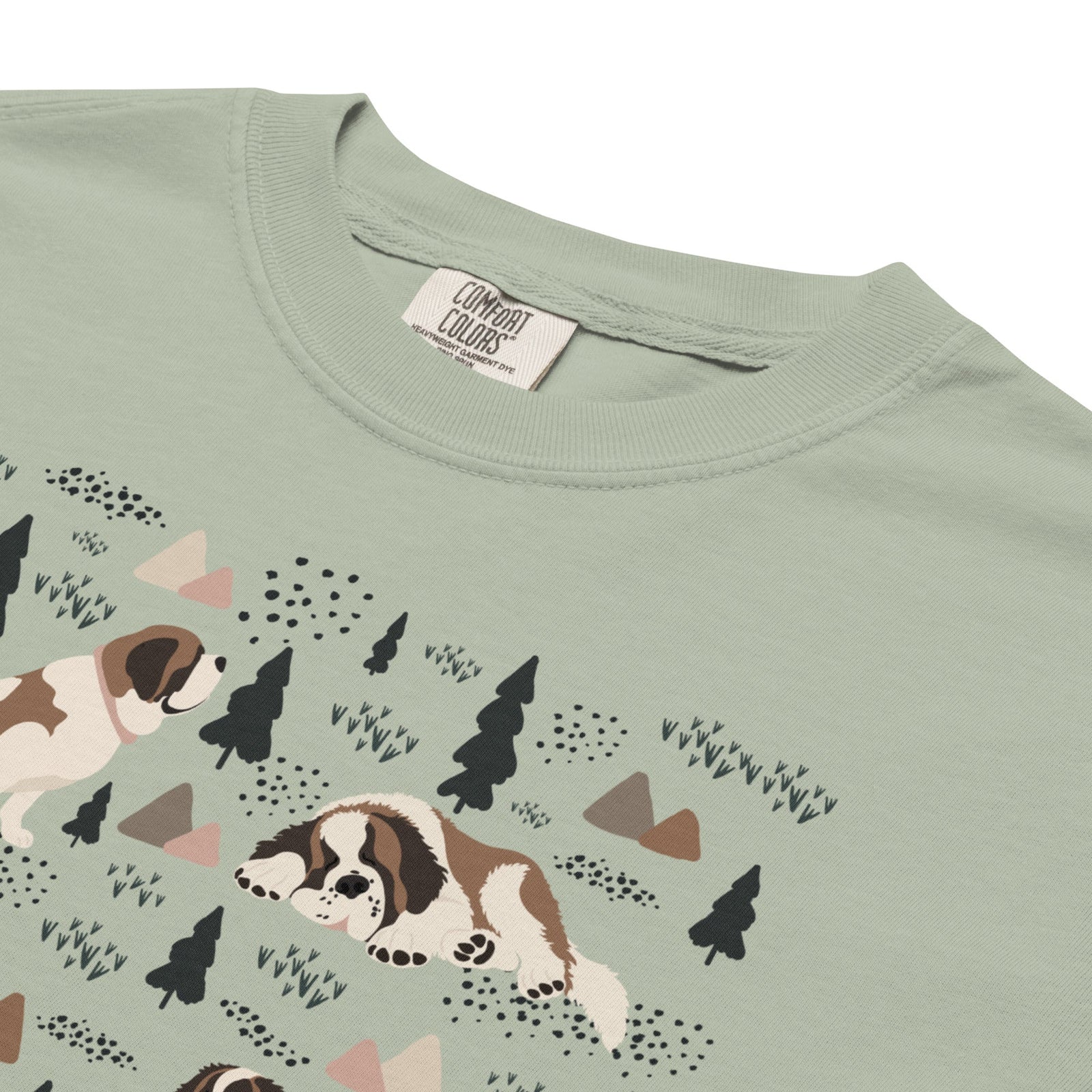 Saint Bernard Social Club T-Shirt - Lights - Lucy + Norman