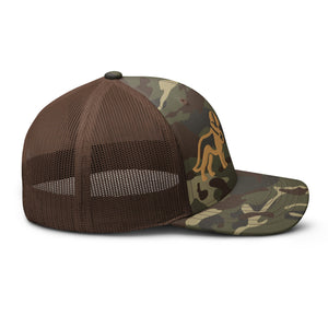 Saint Dad Camouflage Trucker Hat - Lucy + Norman