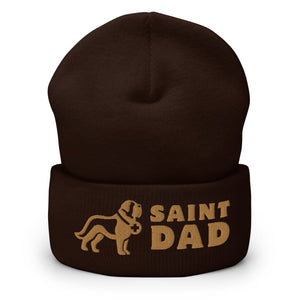 Saint Dad Cuffed Beanie - Lucy + Norman