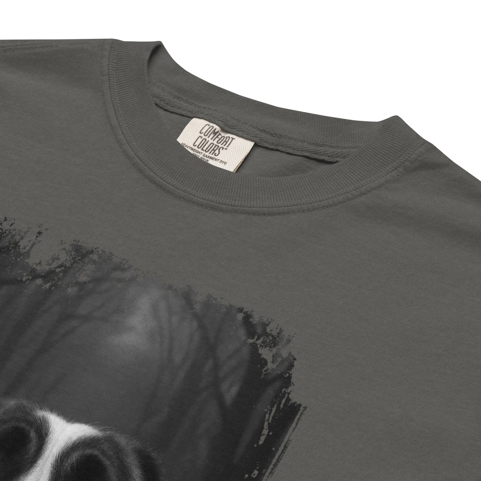 Scaredy Cat St Bernard Selfie T-Shirt - Lucy + Norman