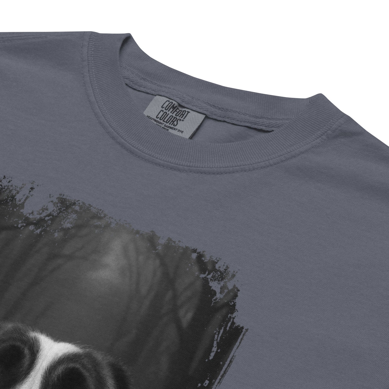Scaredy Cat St Bernard Selfie T-Shirt - Lucy + Norman