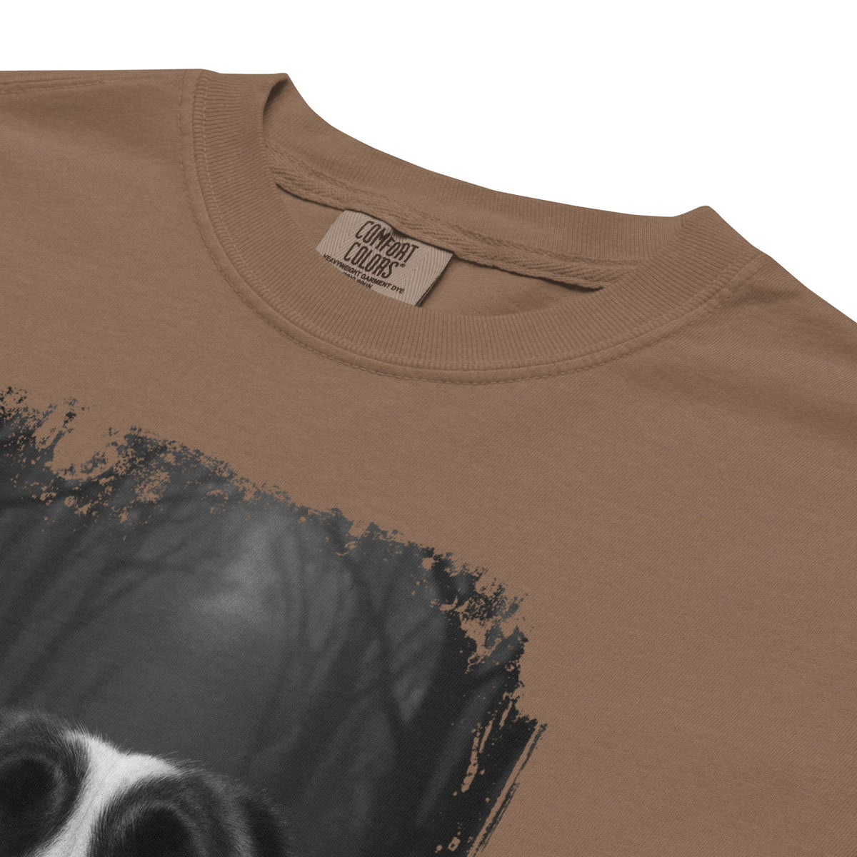 Scaredy Cat St Bernard Selfie T-Shirt - Lucy + Norman