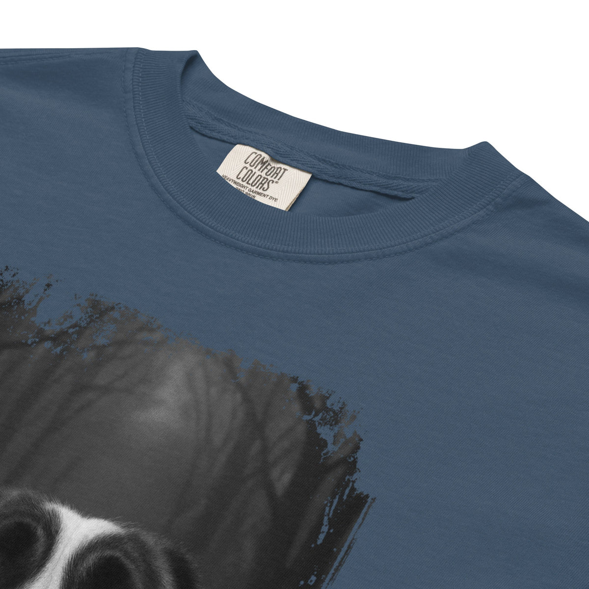 Scaredy Cat St Bernard Selfie T-Shirt - Lucy + Norman