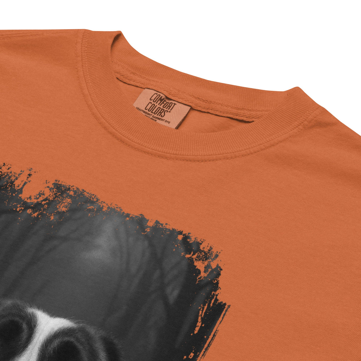 Scaredy Cat St Bernard Selfie T-Shirt - Lucy + Norman