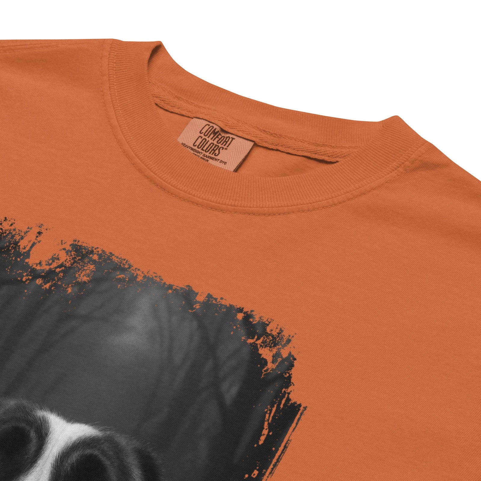 Scaredy Cat St Bernard Selfie T-Shirt - Lucy + Norman