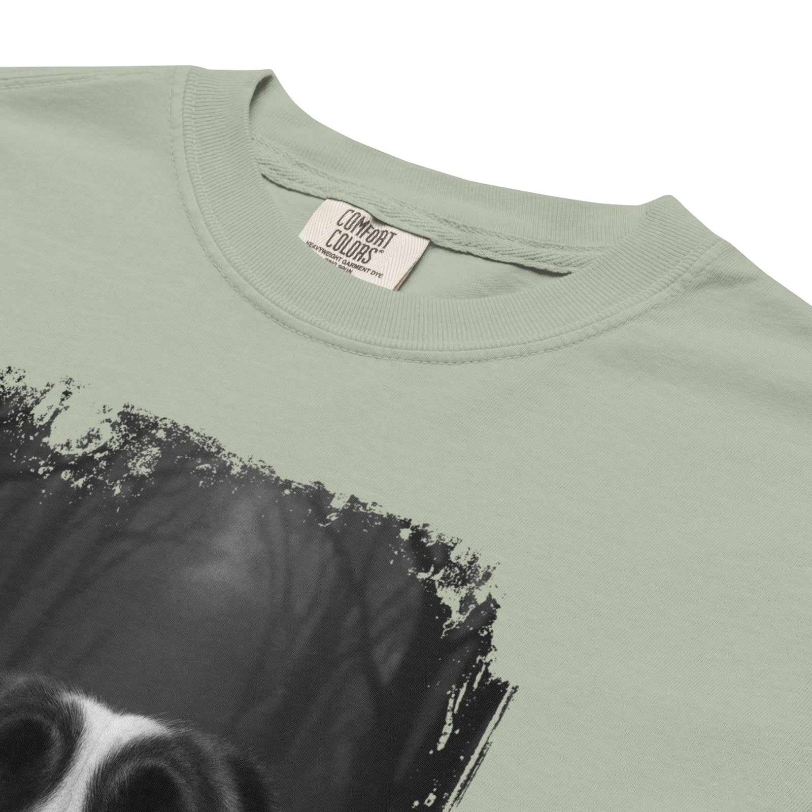 Scaredy Cat St Bernard Selfie T-Shirt - Lucy + Norman