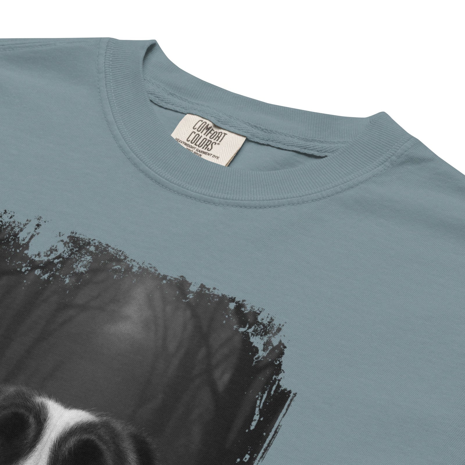 Scaredy Cat St Bernard Selfie T-Shirt - Lucy + Norman