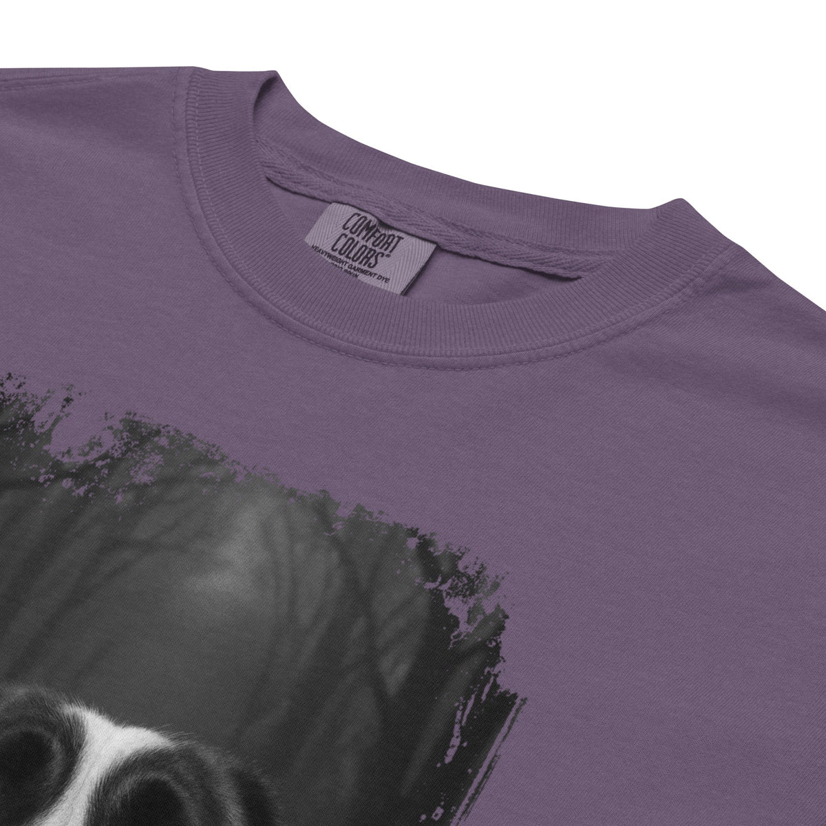 Scaredy Cat St Bernard Selfie T-Shirt - Lucy + Norman