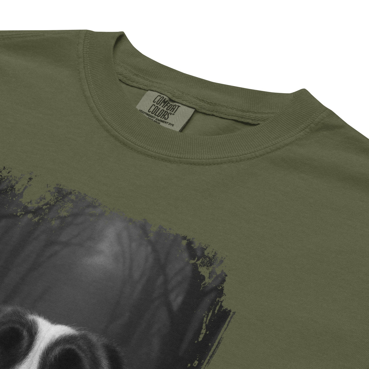 Scaredy Cat St Bernard Selfie T-Shirt - Lucy + Norman